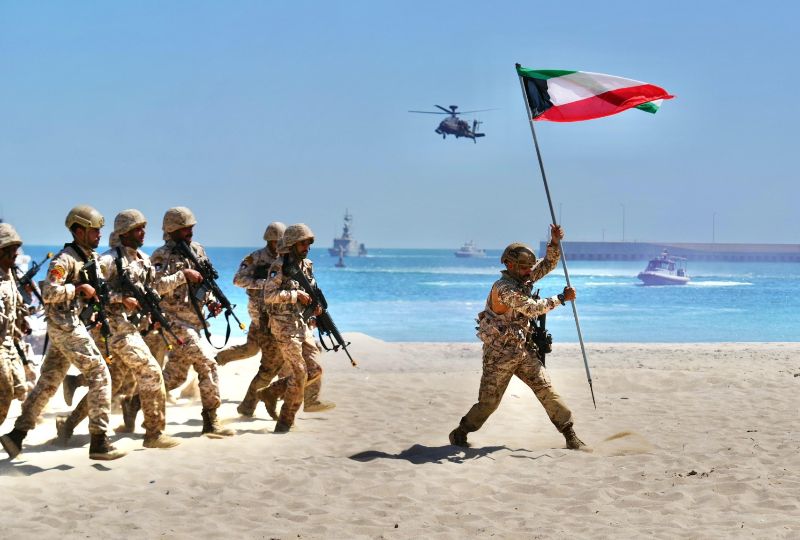 Kuwait enforces mandatory military service